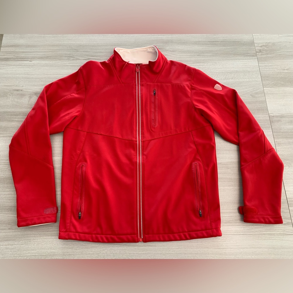 Scuderia Ferrari Red Track Jacket Full Zip Men XLarge